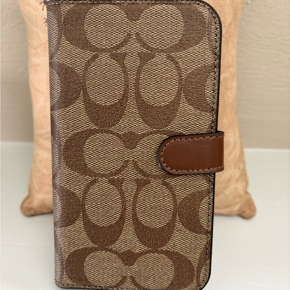 Coach IPhone 12 wallet phone case. New/never used. - Picture 9 of 10